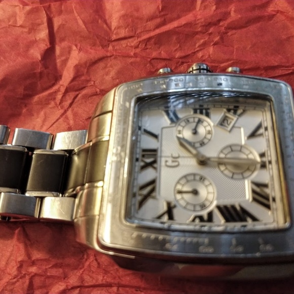 Men's GUESS GC Stainless Steel Chronograph Swiss - Picture 4 of 5